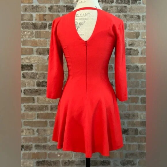 ARMANI EXCHANGE | Red Mini Dress - Picture 6 of 10